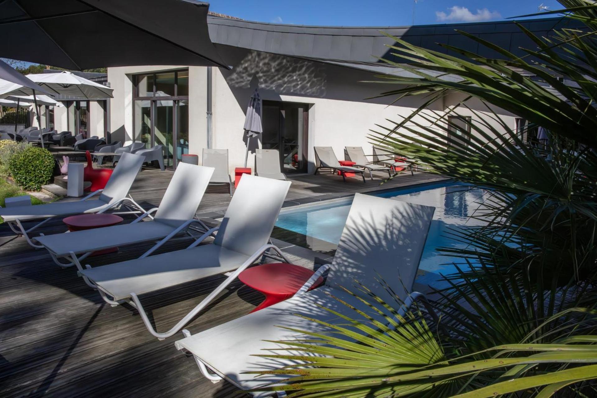L'Aubiniere Hotel Restaurant & Spa Saint-Ouen-les-Vignes Kültér fotó