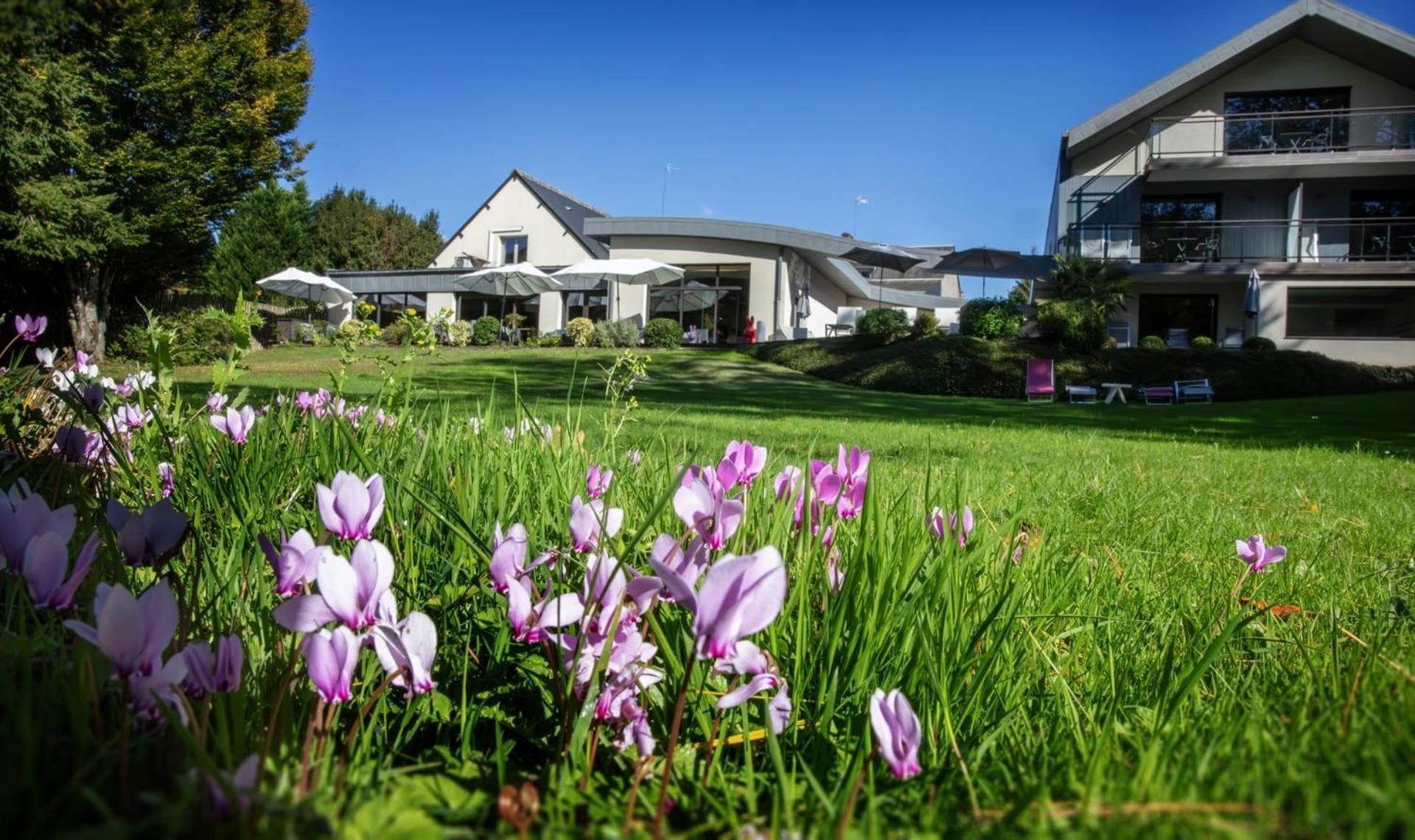 L'Aubiniere Hotel Restaurant & Spa Saint-Ouen-les-Vignes Kültér fotó