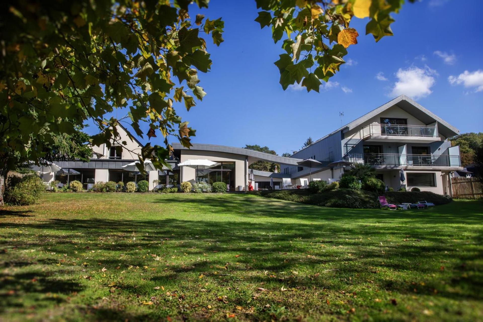 L'Aubiniere Hotel Restaurant & Spa Saint-Ouen-les-Vignes Kültér fotó