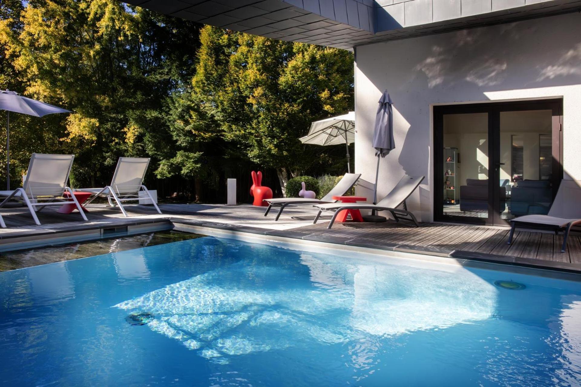L'Aubiniere Hotel Restaurant & Spa Saint-Ouen-les-Vignes Kültér fotó